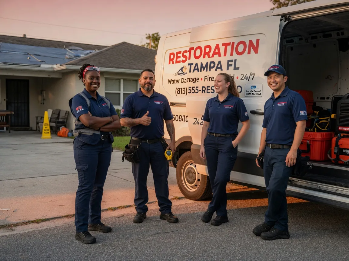 Water Damage Restoration company in Tipton, IN
